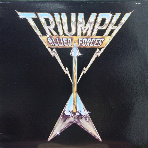 Triumph ‎– Allied Forces - VG+ LP Record 1981 RCA Victor USA Vinyl - Hard Rock