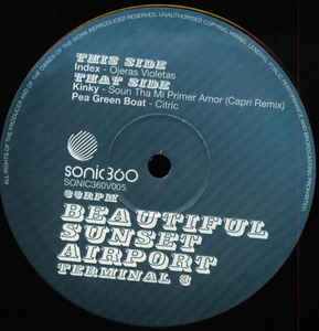 Various ‎– Beautiful Sunset Airport - Terminal 3 - New 12" Single 2002 UK Sonic360 Vinyl - Downtempo / Latin / Deep House - Shuga Records