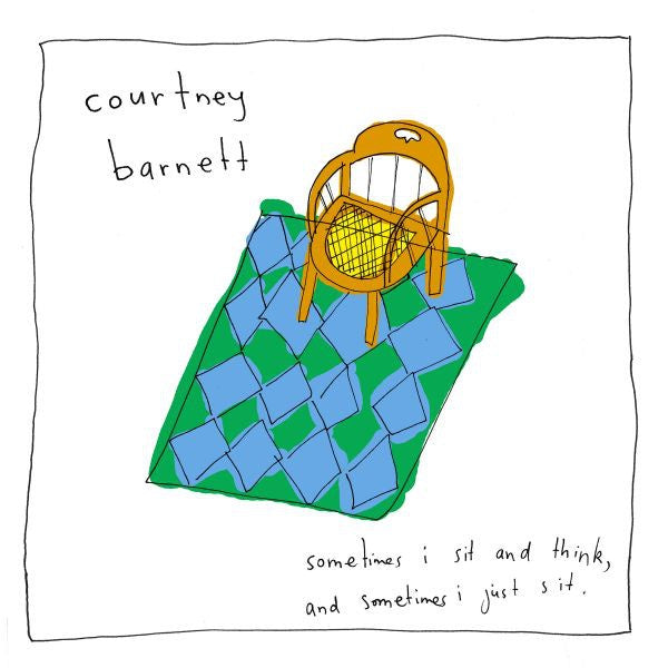 Courtney Barnett ‎– Sometimes I Sit And Think, And Sometimes I Just Sit - New Lp Record 2018 USA Orange Vinyl & Poster & Download - Indie Pop / Lo-Fi - Shuga Records