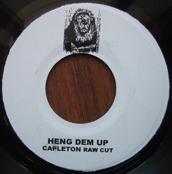 Capleton ‎– Heng Dem Up - VG+ 45rpm Jamaica Capleton Records - Reggae / Hip hop / Dancehall - Shuga Records