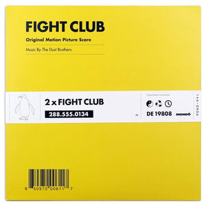 The Dust Brothers / Soundtrack - Fight Club (1999 Original Soundtrack ) - New Vinyl 2017 Mondo USA 2 Lp Pressing - 90's Soundtrack - Shuga Records