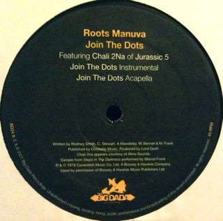 Roots Manuva ‎– Join The Dots / Ital Visions - New 12" Single Record 2001 USA - Hip Hop - Shuga Records