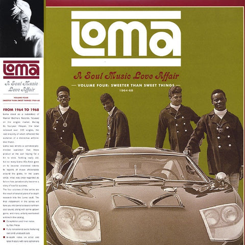 Various ‎– Loma: A Soul Music Love Affair Volume 4: Sweeter Than Sweet Things 1964-1968 - New Lp Record 2018 Future Days USA Vinyl - Soul / Funk - Shuga Records