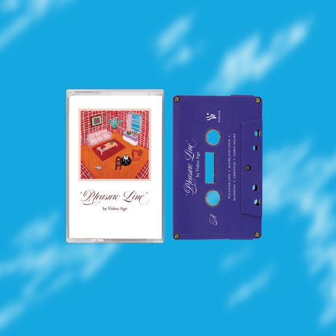 Video Age - Pleasure Line - New Cassette 2020 Winspear USA Purple Tape - Synth Pop - Shuga Records