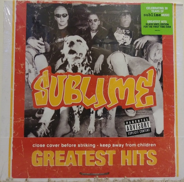 Sublime - Greatest Hits (1999) - Mint- LP Record 2019 Geffen Gasoline Alley Vinyl & Insert - Rock / Ska / Punk