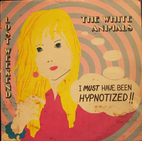 White Animals ‎– Lost Weekend - VG LP Record 1982 Dread Beat Records USA Vinyl - Power Pop / Garage Rock / Punk