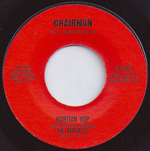 The Ran-Dells ‎- Martian Hop - VG 45rpm 1963 USA - Pop - Shuga Records