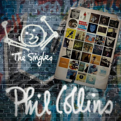 Phil Collins - The Singles - New Vinyl Record 2016 Atlantic Records 4-LP Boxset - Pop / Rock - Shuga Records