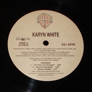 Karyn White ‎- Hungah - VG+ 12