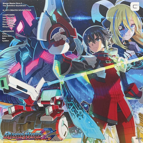 III: Inti Creates Sound Team – Blaster Master Zero & Blaster Master Zero 2 The Definitive Soundtrack - New 4 LP Record Set 2021 Brave Wave/Limited Run Games 180 gram Black Vinyl, booklets & Download - Soundtrack / Video Game Music - Shuga Records