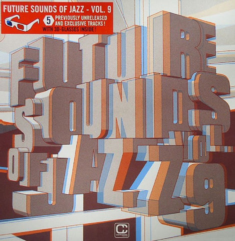 Various ‎– Future Sounds Of Jazz Vol. 9 - VG+ 3 Lp Record 2003 German Import Vinyl - Future Jazz / Deep House - Shuga Records