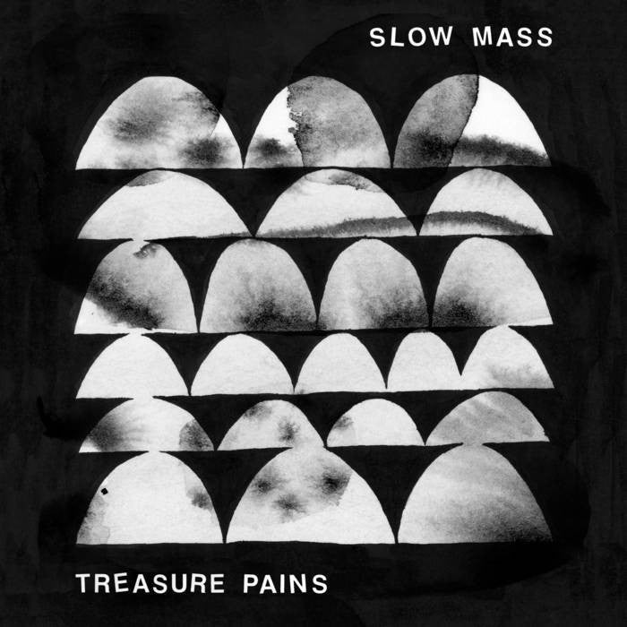 Slow Mass - Treasure Pains - New Vinyl 2016 LandLand Colportage Limited Edition (300) 'Standard' Cover 2nd Pressing on White Vinyl + Download - Chicago, IL Indie Rock / Post-Punk