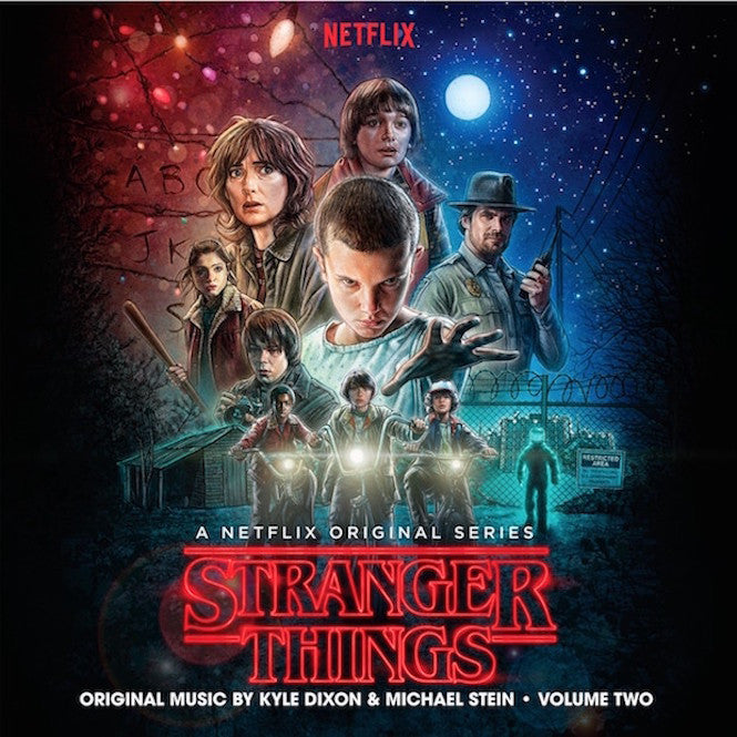 Kyle Dixon & Michael Stein ‎– Stranger Things - Volume Two (A Netflix Original Series) - New 2 Lp Record 2016 Lakeshore USA Indie Exclusive Ultra Clear Black Salt & Pepper Vinyl - Soundtrack - Shuga Records