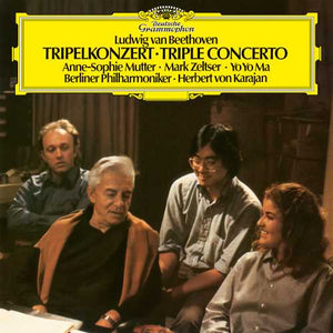 Berliner Philharmoniker, Herbert von Karajan, Anne-Sophie Mutter, Mark Zeltser, Yo-Yo Ma ‎– Beethoven: Triple Concerto - New LP Record 2020 Deutsche Grammophon Vinyl - Classical