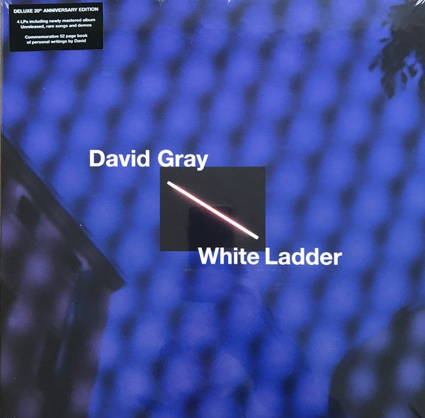 David Gray – White Ladder (1998) - New 4 LP Record 2020 IHT Europe Import White & Back Vinyl & Book - Soft Rock / Folk Rock - Shuga Records