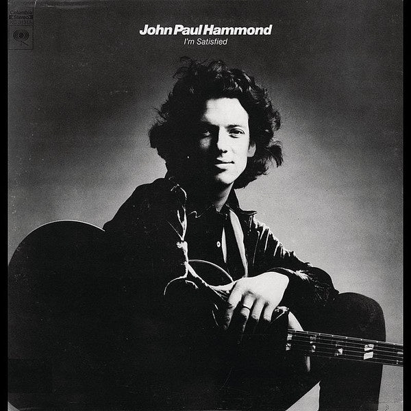 John Paul Hammond ‎– I'm Satisfied - VG+ Lp Record 1972 CBS USA Vinyl - Blues - Shuga Records