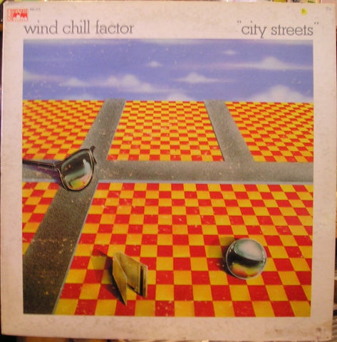 Wind Chill Factor ‎– City Streets - VG Lp Record 1978 USA Original Vinyl - Jazz