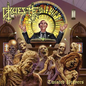 Gruesome ‎– Twisted Prayers - New LP Record 2018 Relapse Indie Exclusive Easter Yellow Vinyl & Download - Death Metal