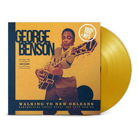 George Benson ‎– Walking To New Orleans (Remembering Chuck Berry And Fats Domino) - New Lp Record 2019 Provogue Europe Import 180 gram Yellow Vinyl - Jazz / Rock n Roll