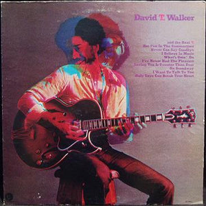 David T. Walker ‎- David T. Walker - VG Lp Record 1973 Ode USA Vinyl - Soul / Funk - Shuga Records