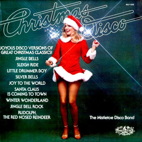 The Mistletoe Disco Band ‎– Christmas Disco - VG Lp Record 1980 Stereo USA - Holiday / Disco - Shuga Records