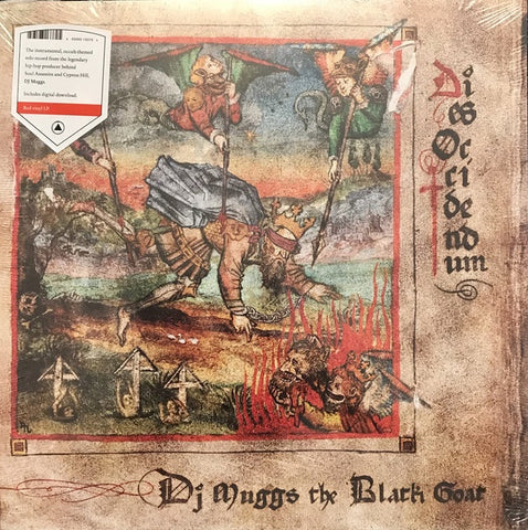 DJ Muggs the Black Goat ‎– Dies Occidendum - New LP Record 2021 Sacred Bones USA Red Vinyl & Download - Hip Hop / Trap - Shuga Records