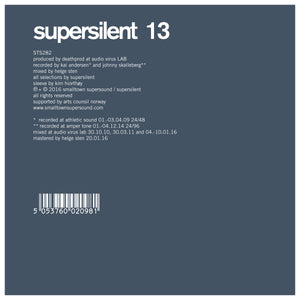 Supersilent ‎– 13 - New Vinyl LP Record 2016 Smalltown Supersound with Bonus CD - Electronic / Avant-garde Jazz - Shuga Records