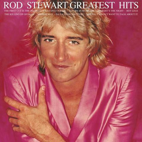 Rod Stewart ‎– Greatest Hits Vol. 1 - New Vinyl Lp 2018 Rhino 'Back to The 80's Exclusive' Compilation Reissue on Pink Vinyl - Pop Rock - Shuga Records