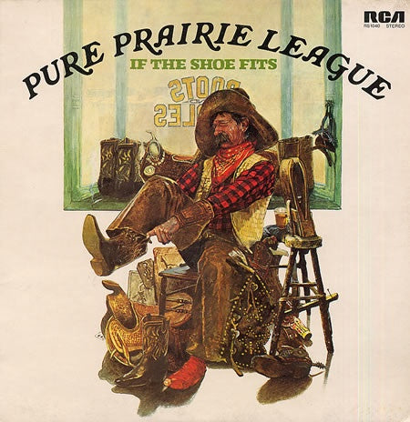 Pure Prairie League ‎– If The Shoe Fits - VG+ Lp Record 1976 RCA USA Vinyl -  Southern Rock