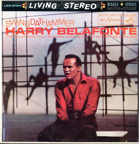 Harry Belafonte ‎– Swing Dat Hammer - VG+ Lp Record 1960 RCA Living Stereo USA Vinyl - Folk