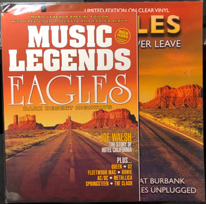 Eagles ‎– You Can Never Leave - The Extra Night At Burbank - The Best Of  The Eagles Unplugged - New Lp Record 2019 CODA Europe Import Clear Vinyl 