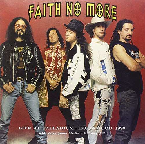 Faith No More - Live At Palladium, Hollywood 1990 - New Vinyl Record 2015 DOL EU 180gram Pressing, feat. Ozzy, James Hetfield & Young MC - Alt-Rock - Shuga Records