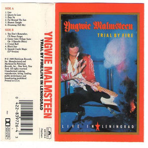 Yngwie Malmsteen Trial By Fire Live In Leningrad Used