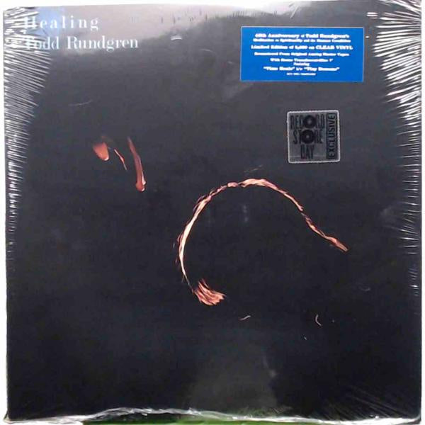 Todd Rundgren – Healing (1981) - New LP Record Store Day Black Friday 2021  Bearsville Clear Vinyl & 7