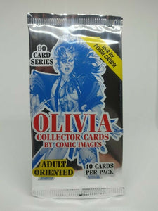 (1) One Pack - New 1992 Comic Images OLIVIA Adult Fantasy Art Trading Card - 10 Cards