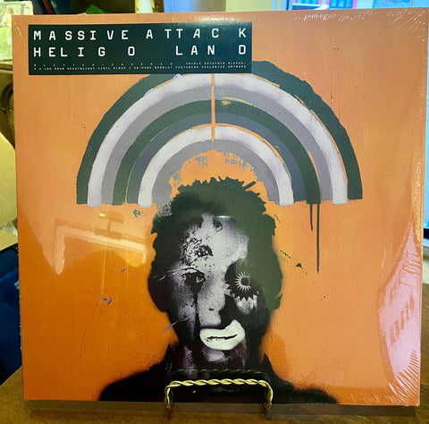 Massive Attack - Heligoland - New 2 LP 2018 Virgin Europe 180 gram Vinyl, Book & Screened Glitter Cover - Electronic / Trip Hop / Downtempo - Shuga Records